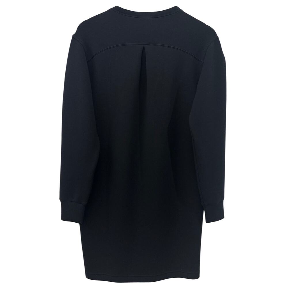 Spanx AirEssentials Crewneck Dress Black Size XS Modal Knit Pockets - Picture 5 of 10